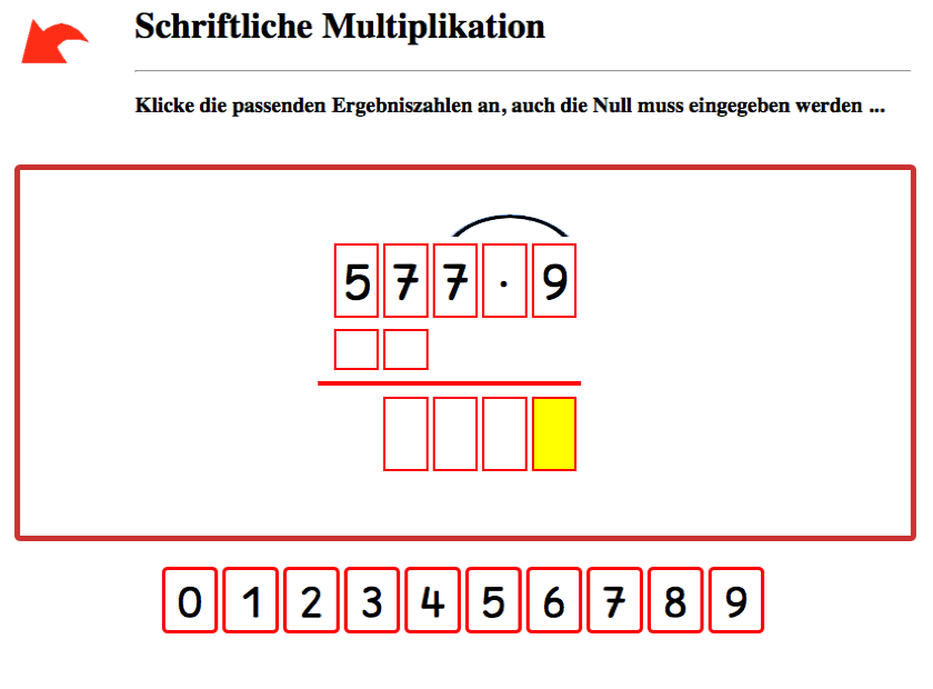 Multiplikation