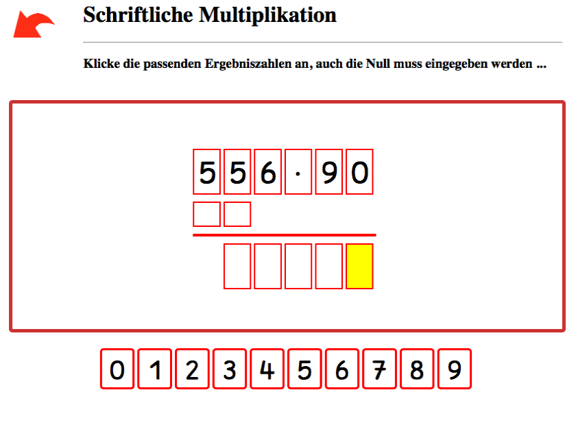 Multiplikation