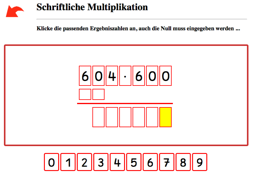 Multiplikation