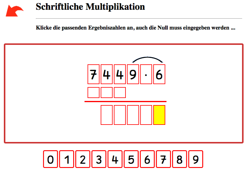 Multiplikation