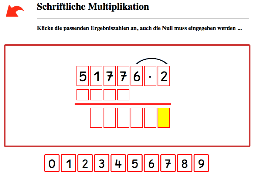 Multiplikation